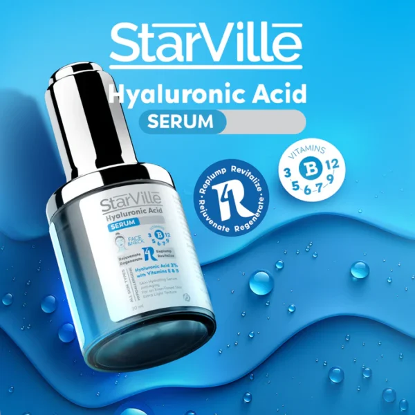 ⁦StarVille Hyaluronic Acid Serum 30 gm⁩ - الصورة ⁦2⁩