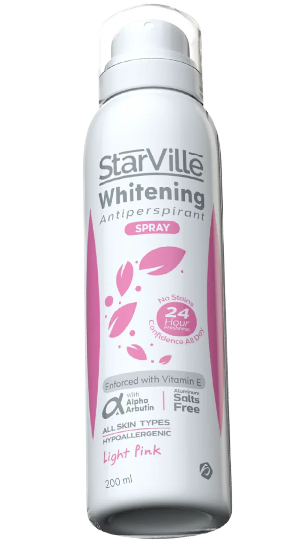 Starville Whitening Antiperspirants Spray Light Pink 200 ml
