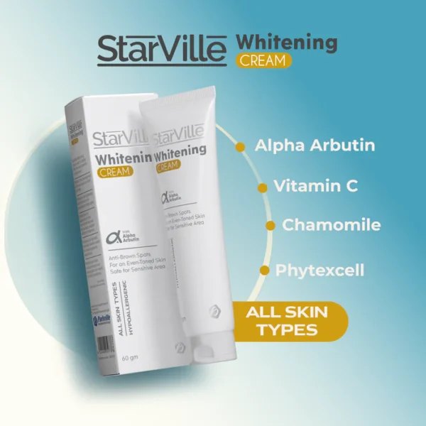 ⁦Starville Whitening Cream 60 gm⁩ - الصورة ⁦2⁩
