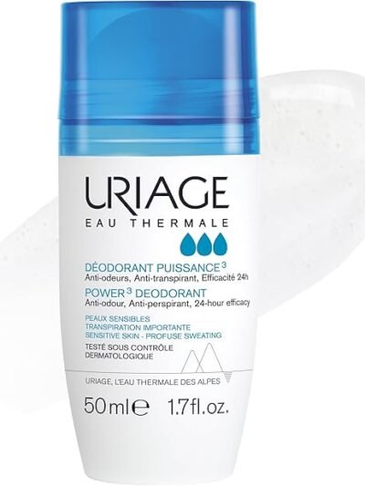 Uriage Power 3 Deodorant – Anti-Odors, Anti-Perspirant – 24H