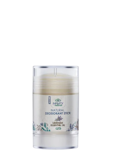 Natural Deodorant Stick Lavender Essential Oil (Infinity Naturals)