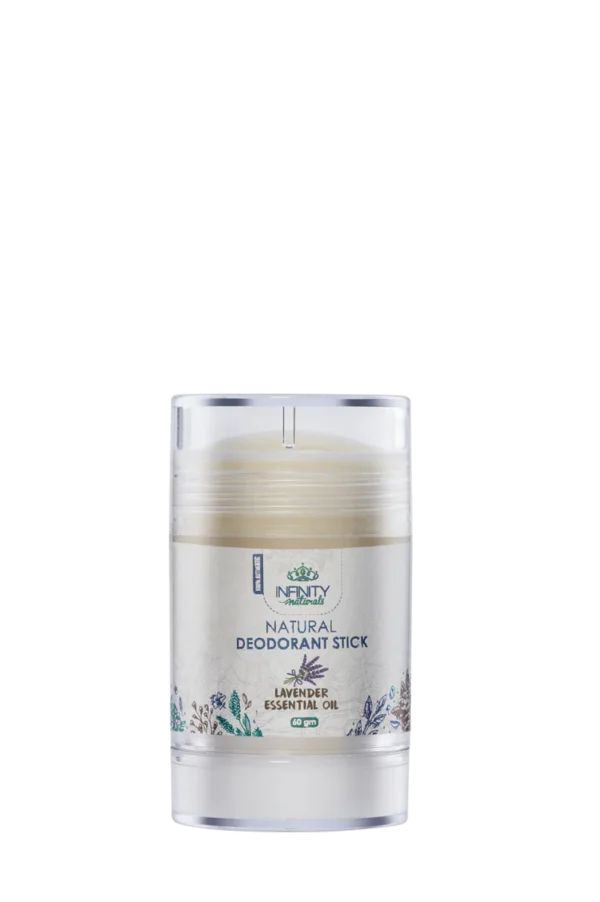 Natural Deodorant Stick Lavender Essential Oil (Infinity Naturals)