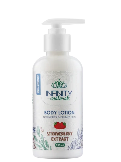 Body Lotion Strawberry Extract (Infinity Naturals)