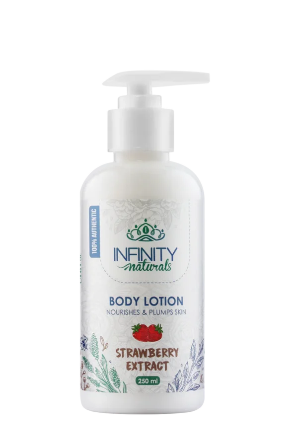 Body Lotion Strawberry Extract (Infinity Naturals)