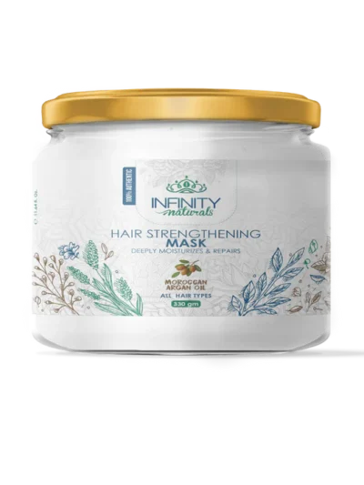Moroccan Argan Oil Hair Strengthening Mask (Infinity Naturals)