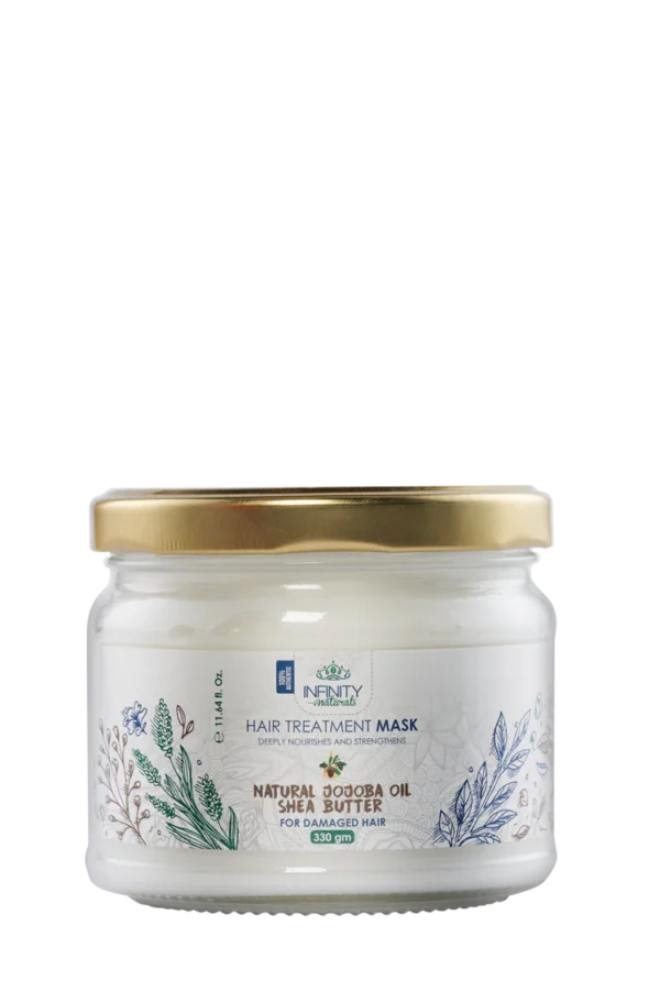 Jojoba Oil & Shea Butter Hair Treatment Mask (Infinity Naturals)