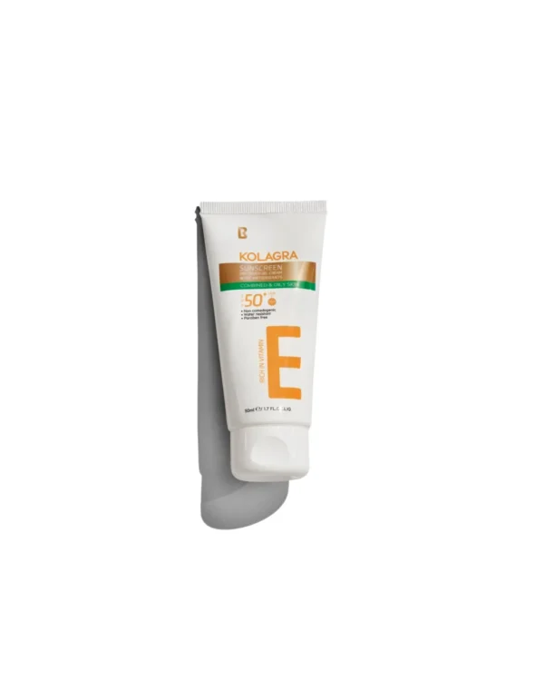 Sunscreen Dry Touch Gel Cream SPF 50+ - 50 ml (Kolagra)