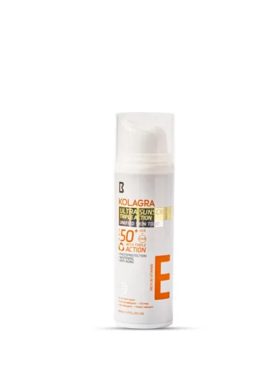 Ultra Sunscreen Triple Action SPF 50+ – 50 ml (Kolagra)
