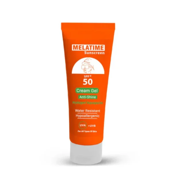 Melatime Sunscreen SPF 50 Cream Gel