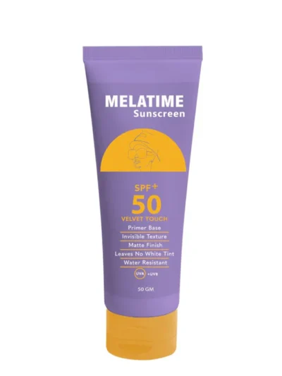 Melatime Sunscreen SPF 50+ Velvet Touch Sun Gel
