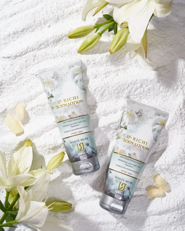 ⁦U-Richi Body Lotion (White Musk)⁩ - الصورة ⁦2⁩