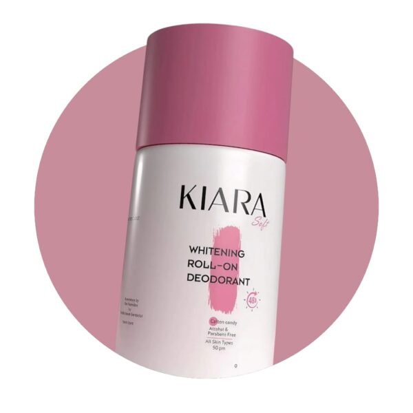 Kiara Soft Whitening Roll-On Deodorant (Cotton Candy) - 50 ml