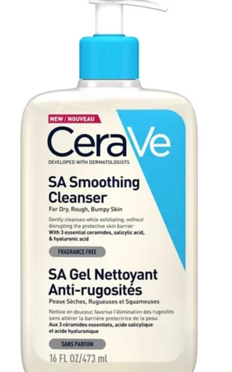 CeraVe SA Smoothing Cleanser – 473 ml