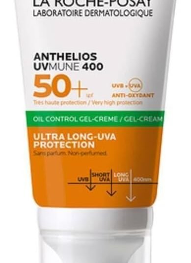 La Roche-Posay – Anthelios UVMune 400 Oil Control Gel-Cream SPF50+ (50 ml)