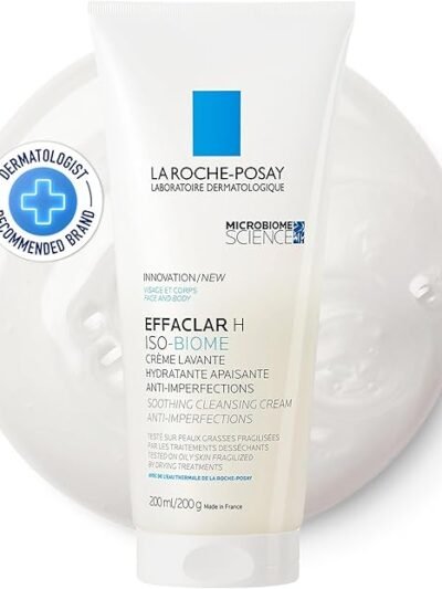 La Roche-Posay – Effaclar H Iso-Biome Soothing Cleansing Cream (200 ml)
