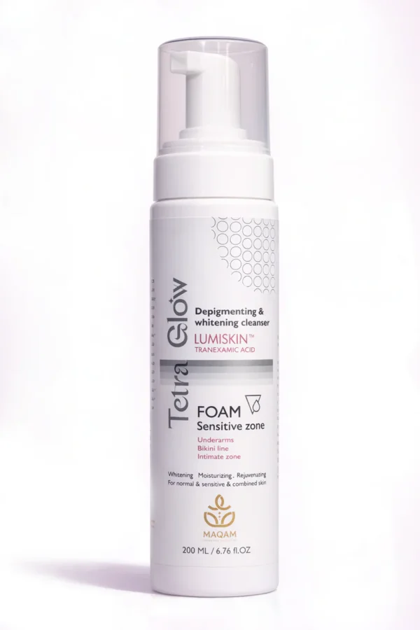 Tetra Glow Sensitive Zone Whitening Foam