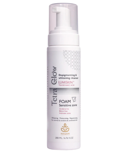 Tetra Glow Sensitive Zone Whitening Foam