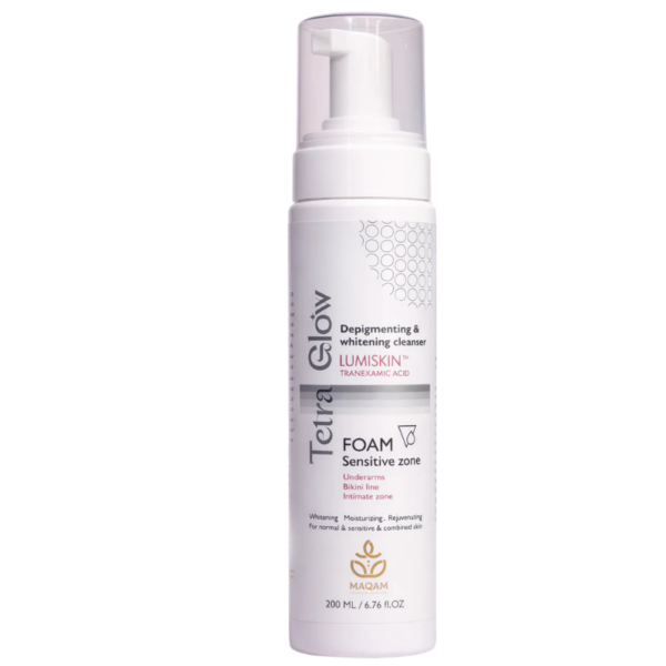Tetra Glow Sensitive Zone Whitening Foam