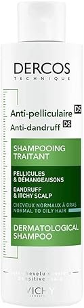Vichy – Dercos Anti-Dandruff DS Shampoo for Oily Hair (200 ml)