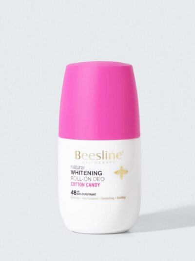 BEESLINE WHITENING ROLL-ON – 48HR – COTTON CANDY