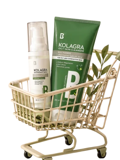 Kolagra Cleanser and Niacinamide Serum