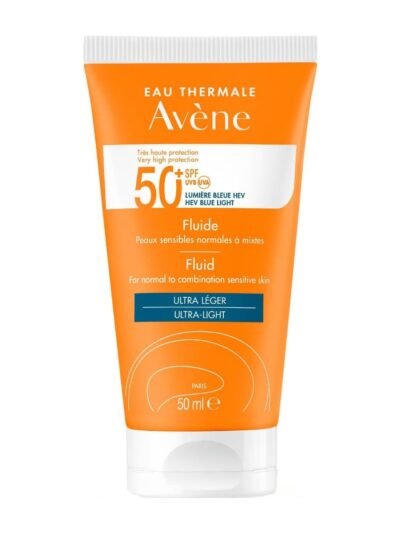 Avene Fluid SPF 50+ Sunscreen – 50ml 1+1